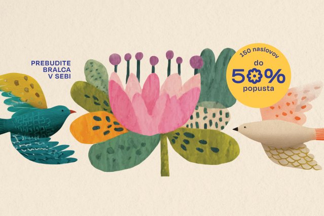 Naslovnica: Beletrinin pomladni izbor – 150 naslovov do 50 % ugodneje