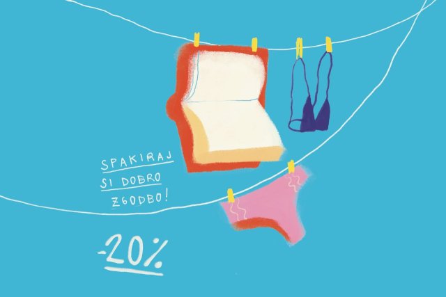 Naslovnica: Spakiraj si dobro zgodbo – 50 naslovov 20 % ugodneje
