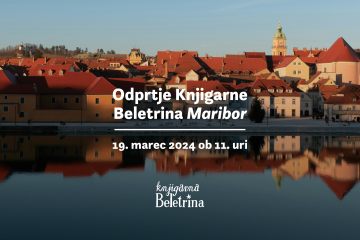 Naslovnica: Knjigarna Beletrina Maribor odpira svoja vrata
