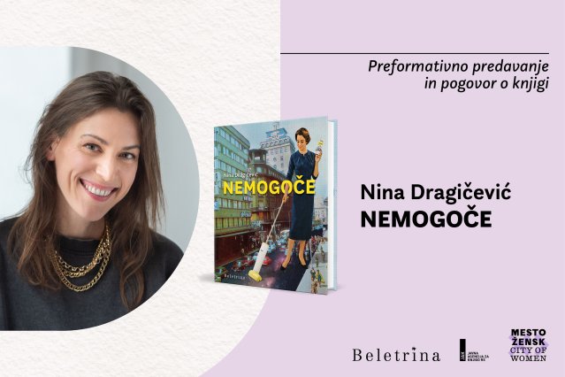 Naslovnica: Performativno predavanje in pogovor o knjigi