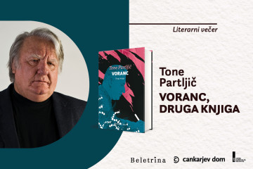 Naslovnica: Literarni večer s Tonetom Partljičem ob izidu nadaljevanja biografije o Prežihovem Vorancu