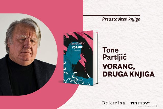 Naslovnica: Predstavitev biografije Voranc Toneta Partljiča v Celju