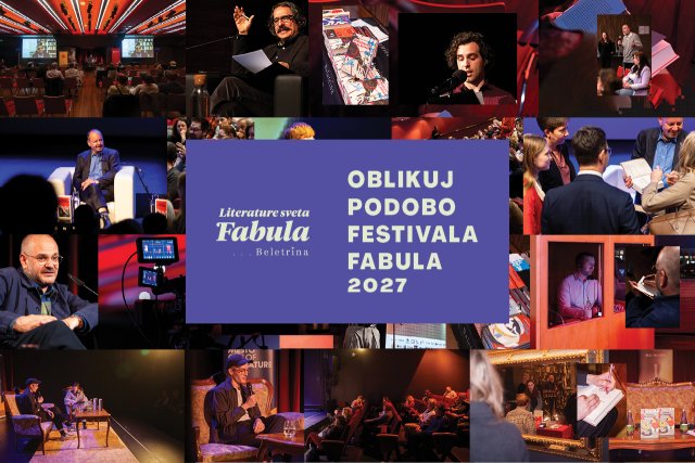 Naslovnica: Natečaj za novo podobo Festivala literature sveta – Fabula 2027