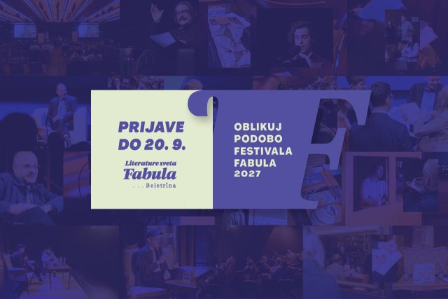 Naslovnica: Natečaj za novo podobo Festivala literature sveta – Fabula 2027