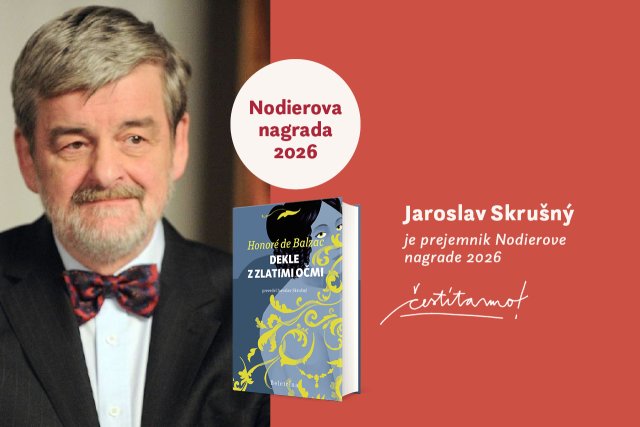 Naslovnica: Jaroslav Skrušný je prejemnik Nodiereve nagrade 2026