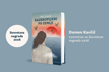 Naslovnica: Domen Kavčič nominiran za Sovretovo nagrado 2026