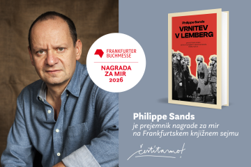 Naslovnica: Philippe Sands je prejemnik nagrade za mir na Frankfurtskem knjižnem sejmu